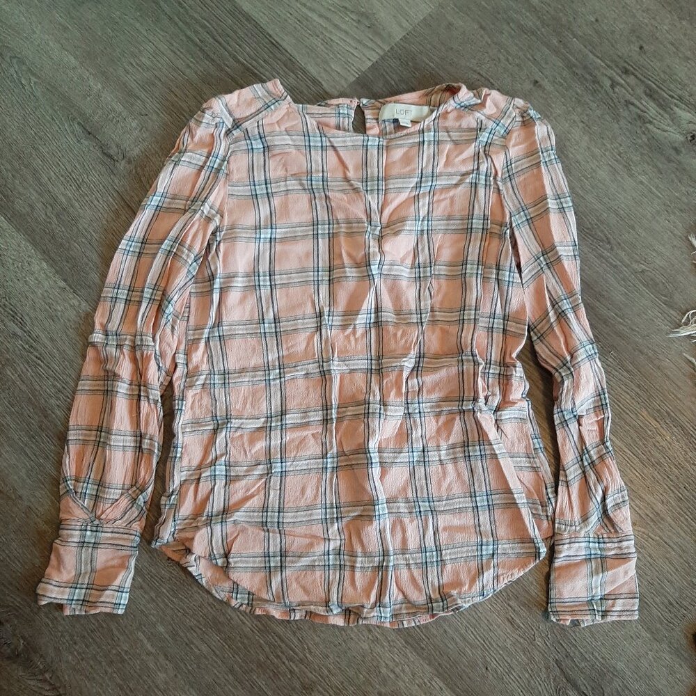 Loft chiffon blouse